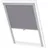 vidaXL Verdunkelungsrollo 80 x 808 cm grau