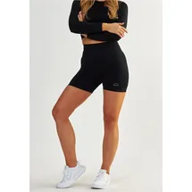 beshaped Funktionstights "Power Up", Damen, Gr. S, US-Größen, schwarz, 90% Nylon, 10% Elasthan, unifarben, kurz, Hosen, mit atmungsaktiver Eigenschaft