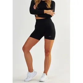 beshaped Funktionstights "Power Up", Damen, Gr. S, US-Größen, schwarz, 90% Nylon, 10% Elasthan, unifarben, kurz, Hosen, mit atmungsaktiver Eigenschaft