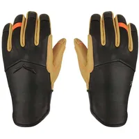 Salewa Ortles Am Leather Handschuhe - Black Out - M