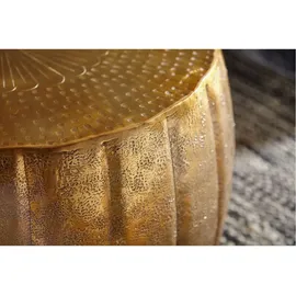 Wohnling Couchtisch Gold Aluminium 60 x 36 cm