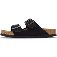 Birkenstock Arizona Soft Footbed In Black Suede | Regular Fit – 8 UK - 42 EU - 11/11.5F & 9/9.5M US / Black - Schwarz - 42