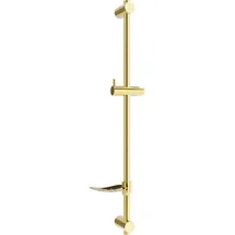 Mexen Df Duschstange mit Seifenschale 80 cm, gold - 79382-50