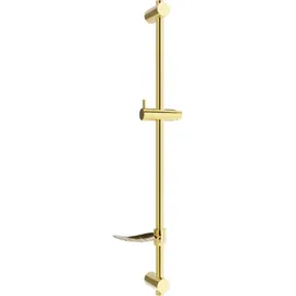 Mexen Df Duschstange mit Seifenschale 80 cm, gold - 79382-50