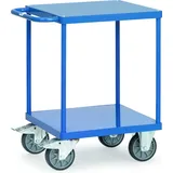 FETRA Tischwagen 2496B mit Stahlblech-Plattformen - Tragkraft 500kg TPE-Reifen