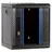 DSIT 4 HE, 10 Serverschrank mit Glastür (BxTxH) 312x310x264mm - Schwarz - für Zuhause und im Büro