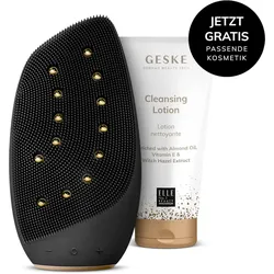 Geske Sonic Thermo Facial Brush & Face-Lifter|Farbe: Gray + Gratis Kosmetik Gesichtspflegesets   