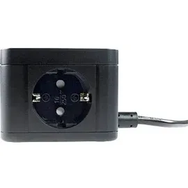 as - Schwabe Mehrfachsteckdose 1,5 m Schwarz 2 St.