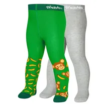 Playshoes Strumpfhose Affe 2er Set 110/116