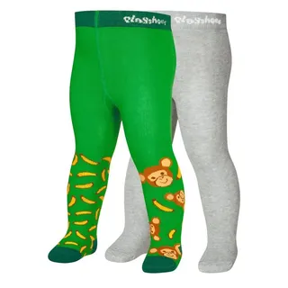 Playshoes Strumpfhose Affe 2er Set 110/116