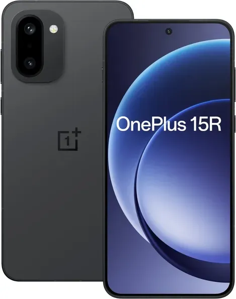 OnePlus 15R CPH2769 Smartphone, 512 GB, 12 GB RAM, Schwarz, EU, Europa