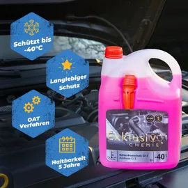 Exklusiv Chemie G13 Kühlerfrostschutz Violett 5 l