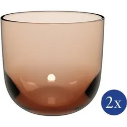 like. by Villeroy & Boch Like Clay Wasserglas Set 2tlg.
