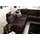 W.Schillig Eckcouch Leder 3-Sitzer Braun