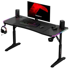 huzaro Hero 3.6 RGB Gaming Tisch Schwarz