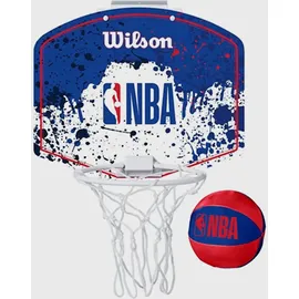 Wilson Mini Basketballkorb Rot/Weiß/Blau 45 cm