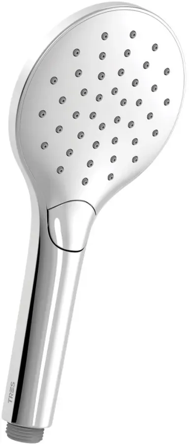 Tres Handbrause Eco drop Mit 3 Strahlarten Größe: Ø 110 mm Anti Kalk Düsen, 29963112 29963112