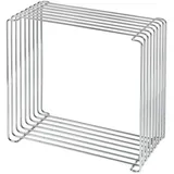 Montana Panton Wire Regal 34,8 x 34,8 x 18,8 cm Silber