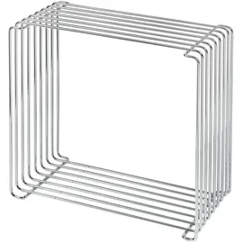 Montana Panton Wire Regal 34,8 x 34,8 x 18,8 cm Silber