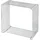 Montana Panton Wire Regal 34,8 x 34,8 x 18,8 cm Silber