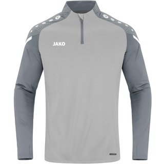Jako Performance Ziptop Kinder soft grey/steingrau 152