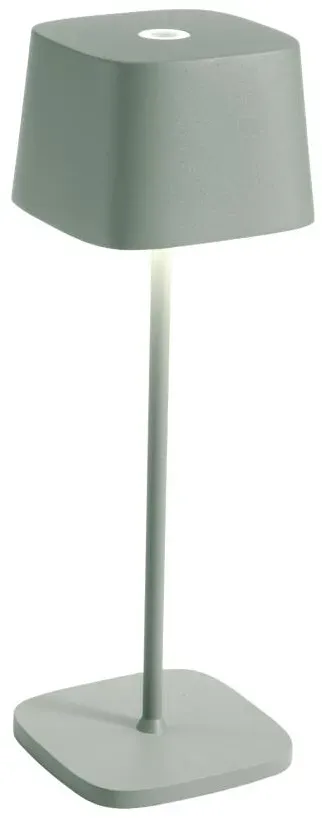 Zafferano Tischleuchte Ofelia 29 cm Salbei