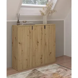 inn.furn Kommode Line-Up 91 x 99 cm Naturbelassen / Beige