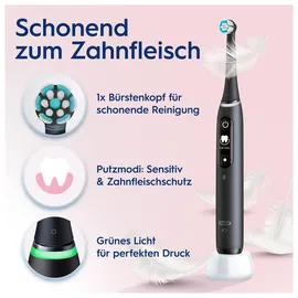 Oral-B iO Series 6 white + Aufsteckbürste 2 St.