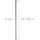 Relaxdays Duschvorhangstange 150 - 280 cm grau