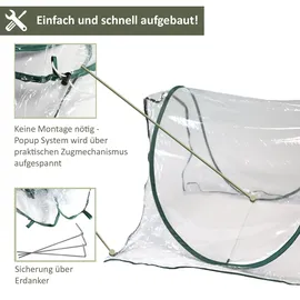 NATIV Folientunnel Pflanztunnel transparent