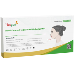 MHD 12/23 Antigen-Schnelltest Hotgen SARS-CoV-2 Antigen Test Card mit Laienzu...