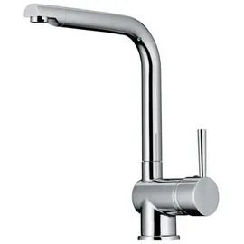 Naber Einbauspülen-Set Nava 3 Edelstahl mit Küchenarmatur Drive 1 Chrom Hochdruck - Schwarz