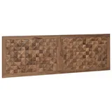 vidaXL Kopfteil Natur Massiv-Teak