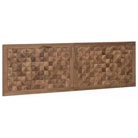 vidaXL Kopfteil Natur Massiv-Teak