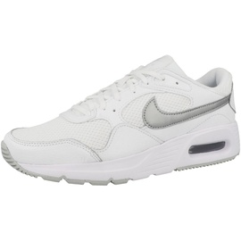 Nike Air Max SC Damen white/metallic platinum/pure platinum 44