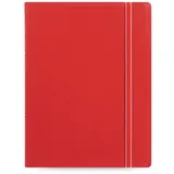 Filofax Notizbuch A5 liniert Rot