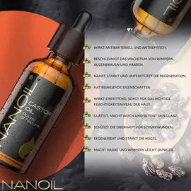 Nanoil Rizinusöl Castor Oil 50 ml
