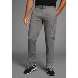 H.I.S. H.I.S Cargohose (Set, 2-tlg., mit abnehmbarem Gürtel) grau 32