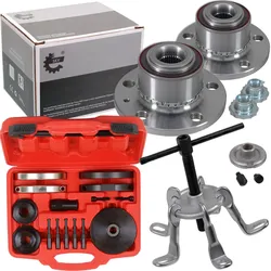 2x Radnabe + Abzieher Radlager Auspressen Vorne Für Audi A1 A2 Vw Polo 6r 9n: Audi: 6c0407621 Audi: 6q0407621ac Audi: 6q0407621ad Audi: 6q0407621ah Au