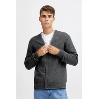 CASUAL FRIDAY Strickjacke CFKarl 20504796 Cardigan mit V-Ausschnitt in Grau | Gr.: XXL