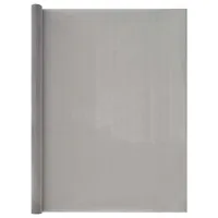 vidaXL Maschendrahtzaun 100 x 1000 cm Edelstahl/Silber