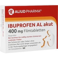 Aliud Ibuprofen AL akut 400 mg Filmtabletten 20 St.