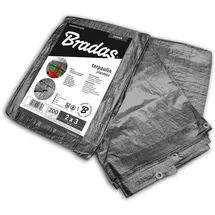 Bradas Verstärkte Gewebe-schutzplane 200 g/m2 10x12 m)