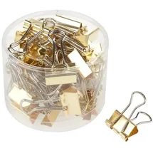VBS Foldback-Klammer 19 mm Gold 40 St.