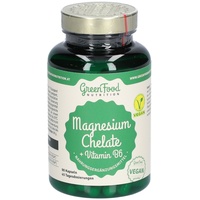 GreenFood Nutrition Magnesium Chelate + Vitamin B6 90 Kapseln