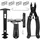Kettennieter Set 2.0: Fahrradketten Reparatur Tool mit Kettenschloss Zange