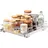 Vevor ausziehbares Gewürzregal (315x420x85 mm) Spülschrankregal Küchenschrank, Schiebeschublade Waschbecken Gewürzregal Schrank Organizer Unterschrankregal 345x450x185 mm (Einbaumaße)