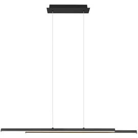 Trio LED Pendelleuchte ODIO, - Schwarz,