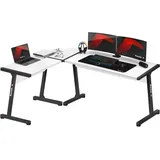 huzaro Hero 6.0 L-Form, Gaming Tisch, Weiss