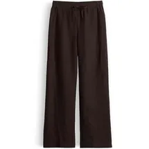 Opus Mileni Resort Wide Leg Hosen Dunkelbraun 38